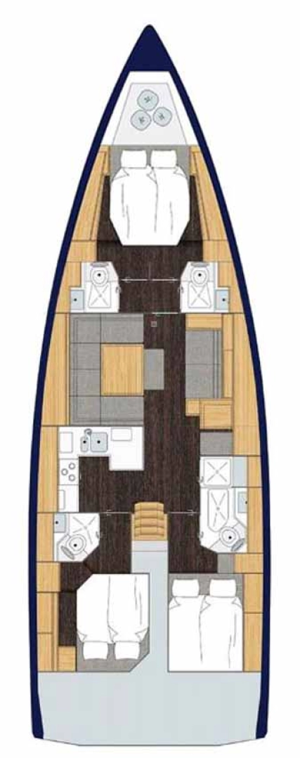 Charter a Bavaria Bavaria C45 Holiday in Murter-Kornati on Samboat