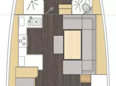 Yacht charter Murter-Kornati - Bavaria Bavaria C46 on SamBoat