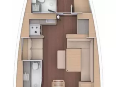 Yacht charter Jezera - Dufour Dufour 430 on SamBoat