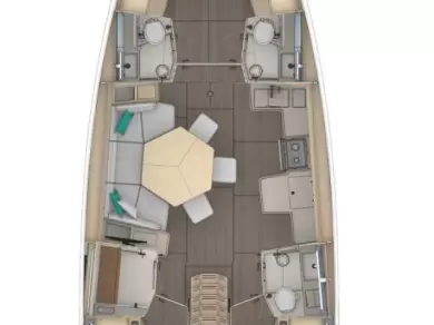 Dufour Dufour 44 charter bareboat or skippered in  Trogir