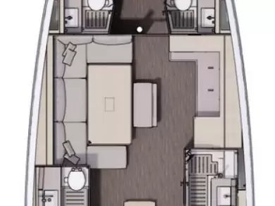 Dufour Dufour 470 charter bareboat or skippered in  Murter-Kornati