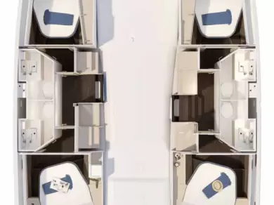 Hire a Fountaine Pajot Fountaine Pajot FP 41 Quatuor 4 Trogir