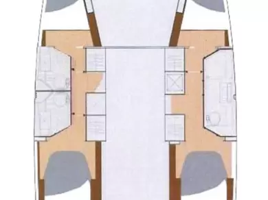 Fountaine Pajot Lucia 40 charter bareboat or skippered in  Gouvia