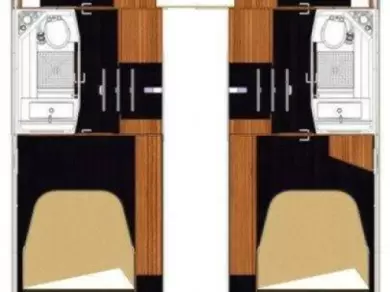 Hire Motorboat Fountaine Pajot with a boat licence