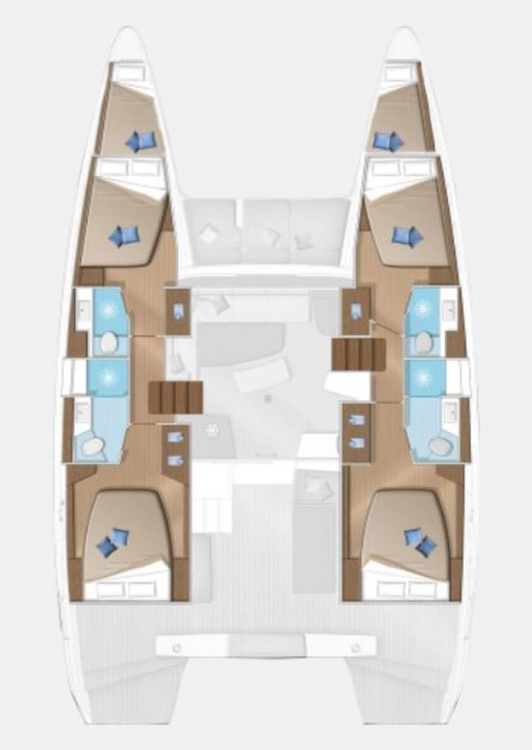 Yacht hire Šibenik cheap Lagoon 42