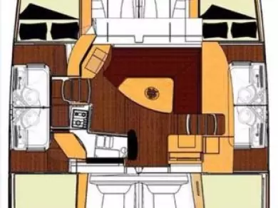 Yacht hire Zadar cheap Lipari 41