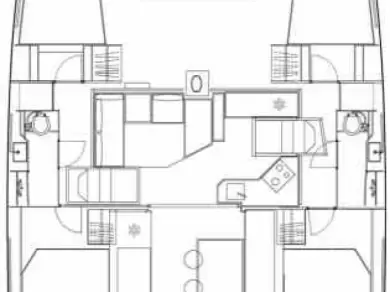 Hire Catamaran with or without skipper Nautitech Tropea