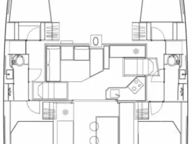 Yacht charter Murter-Kornati - Bavaria Nautitech 40 open NEW - 4 + 2 cab. on SamBoat