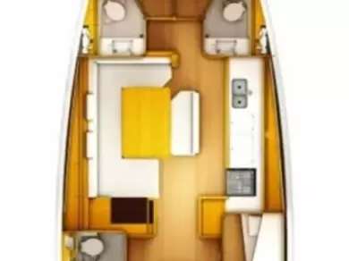 Yacht hire Tropea cheap Sun Odyssey 519