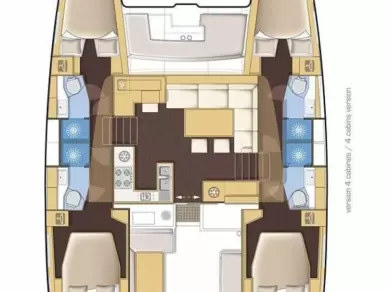 Lagoon Lagoon 450 charter bareboat or skippered in  Palma de Mallorca