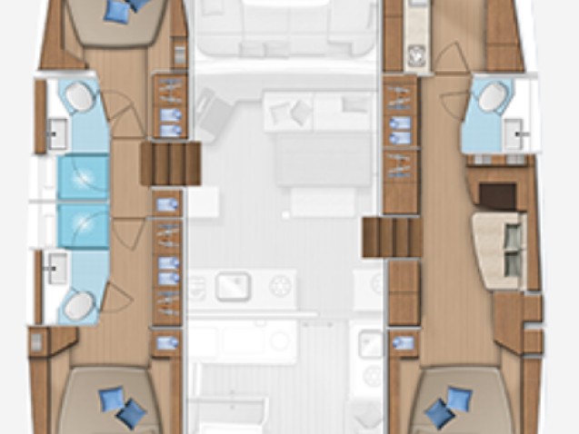 Hire a Lagoon Lagoon 46 Portocolom