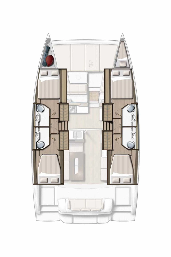 Hire Catamaran Bali with a boat licence