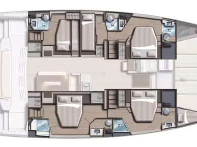 Bali Bali 4.8 charter bareboat or skippered in  Eden Island