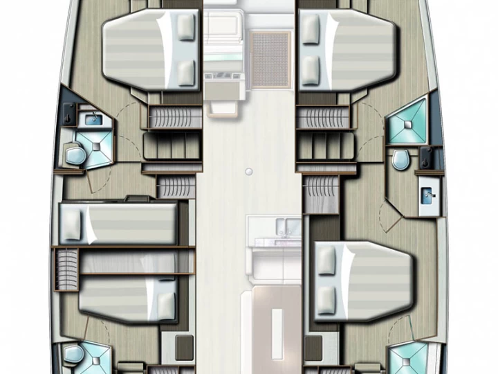 Yacht charter Marsh Harbour - Bali Bali 4.8 on SamBoat