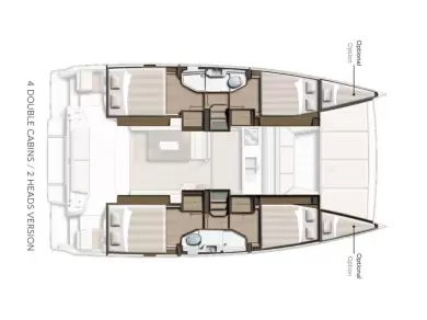 Hire Catamaran Bali with a boat licence