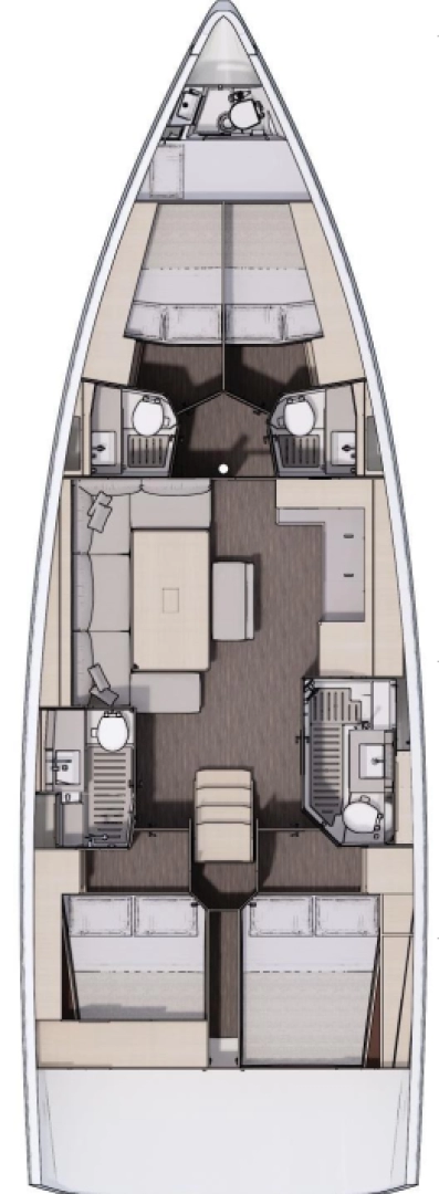 Dufour Dufour 470 charter bareboat or skippered in  Göcek