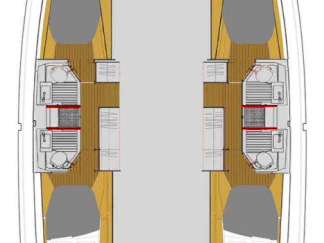 Catamaran hire in Road Town - Fountaine Pajot Astrea 42