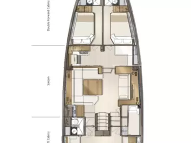 Yacht charter Ellinikó - Jeanneau Jeanneau 60 on SamBoat