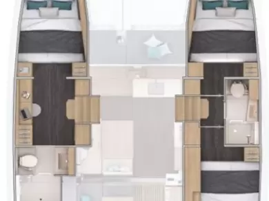 Hire a Lagoon Lagoon 38 - 3 + 2 cab. Ellinikó