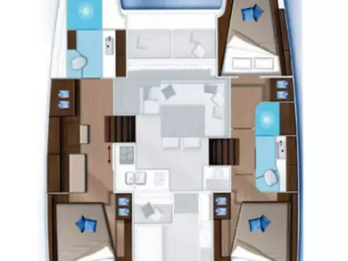 Hire Catamaran with or without skipper Lagoon Road Town