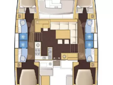 Hire a Lagoon Lagoon 450 F Komolac