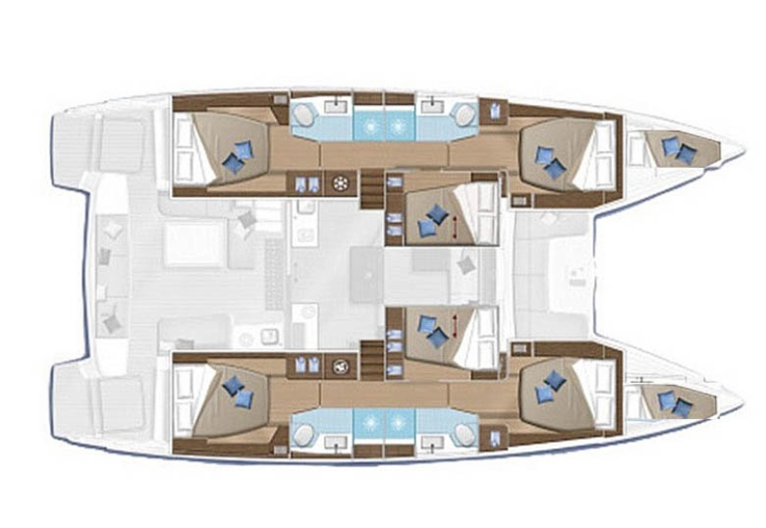 Catamaran hire in Road Town - Lagoon Lagoon 50