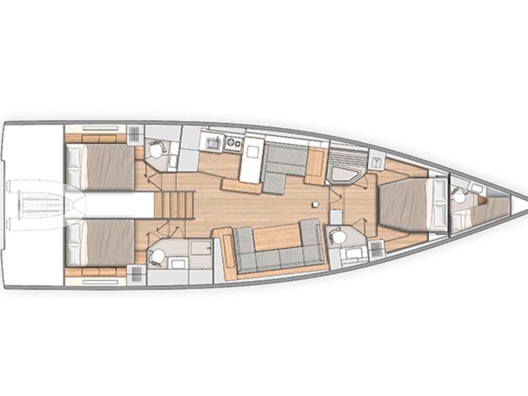 Bénéteau Oceanis 54 charter bareboat or skippered in  Road Town