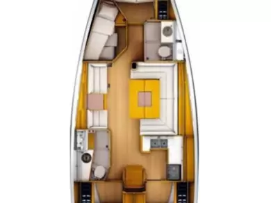 Yacht hire Lidingö cheap Sun Odyssey 449