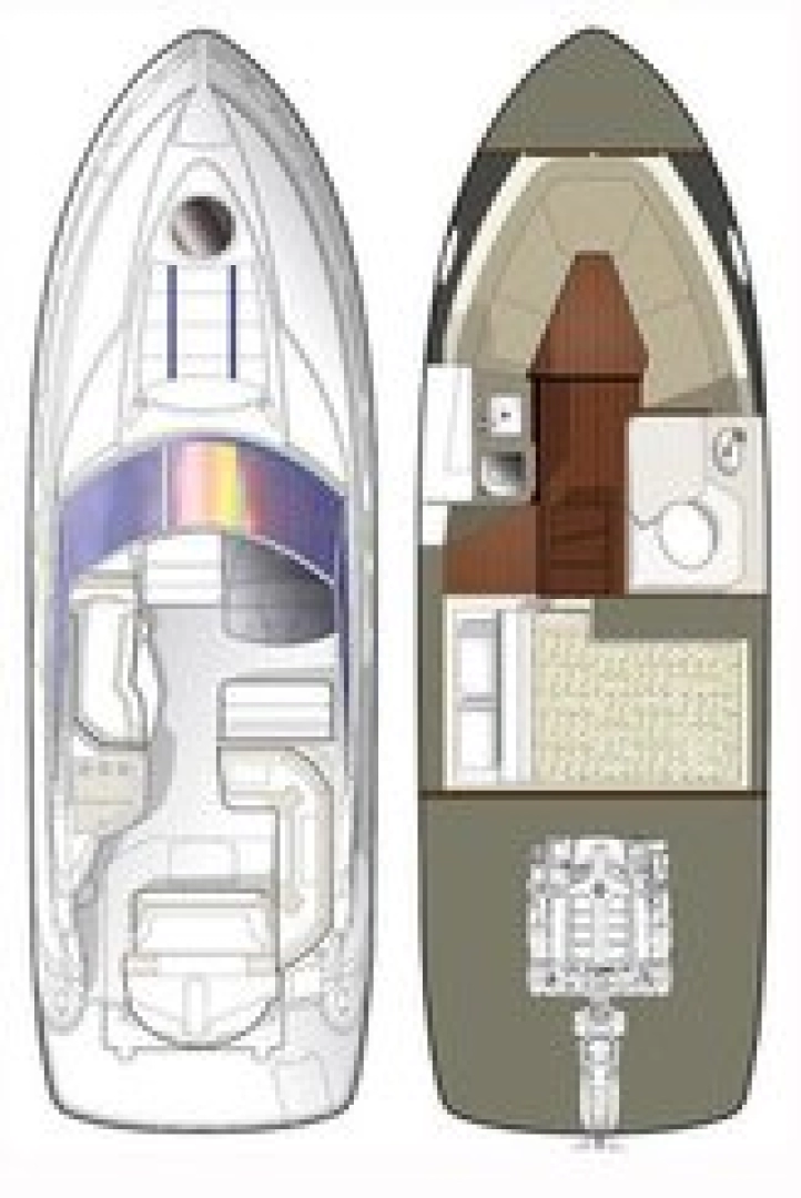 Hire Luxury Yacht with or without skipper Monterey Parga