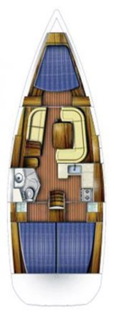 Hire Sailboat Jeanneau with a boat licence