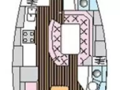 Sailboat hire in Trogir - Jeanneau Sun Odyssey 42.2 Exclusive - 3 cab.