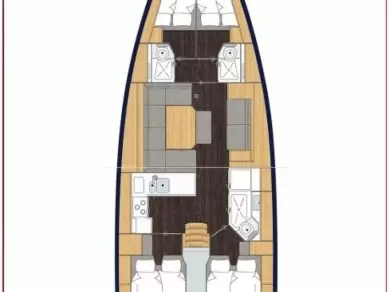 Hire Sailboat with or without skipper Bavaria Biograd na Moru