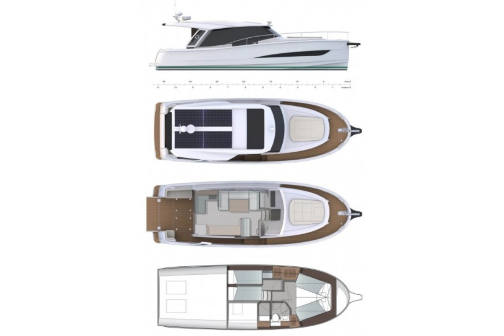 Greenline Yachts Greenline 39 charter bareboat or skippered in  Biograd na Moru