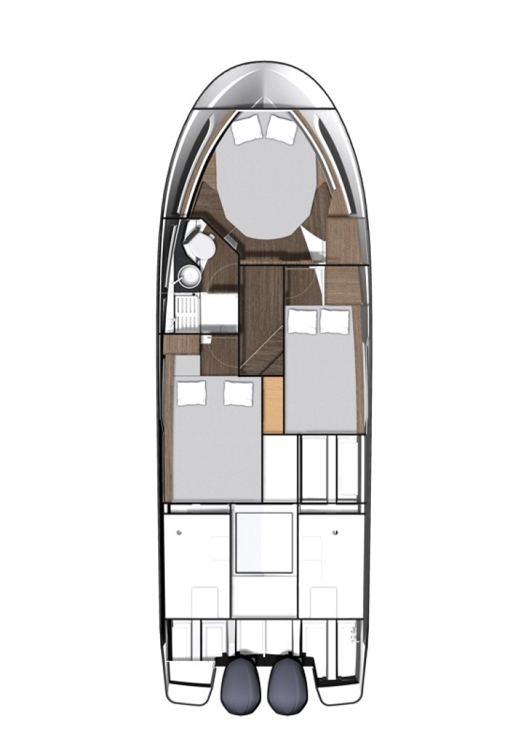 Yacht charter Pirovac - Jeanneau Merry Fisher 1095 Fly on SamBoat