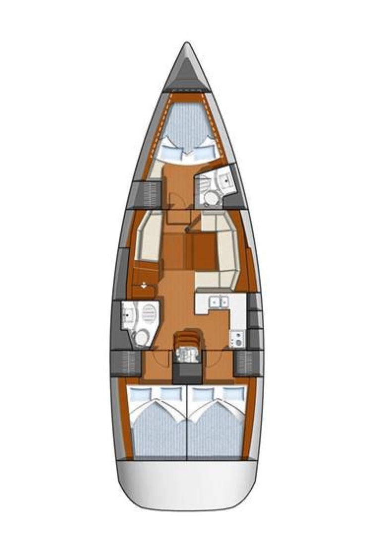 Hire a Jeanneau Sun Odyssey 419 Lávrio