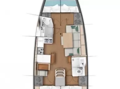 Yacht hire Lávrio cheap Sun Odyssey 440