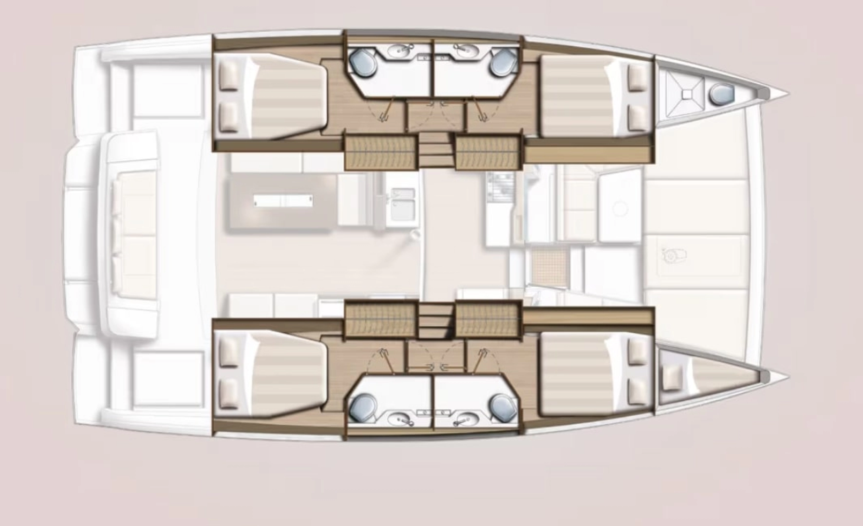 Hire Catamaran with or without skipper Bali Skradin