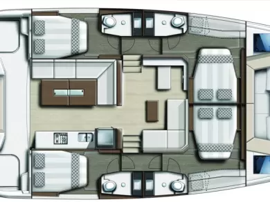 Hire Catamaran with or without skipper Bali Lefkáda