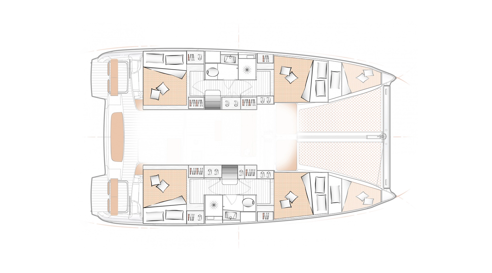 Catamaran hire in Gouvia - Excess Excess 11