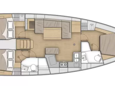 Bénéteau Oceanis 40.1 charter bareboat or skippered in  Skradin