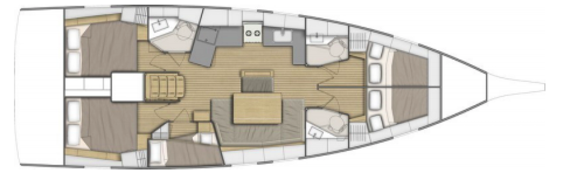 Yacht charter Rhodes (City) - Bénéteau Oceanis 46.1 on SamBoat