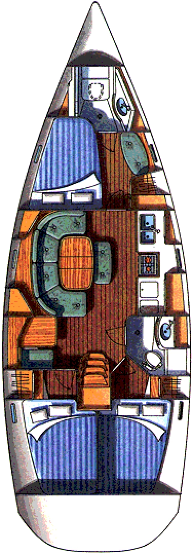 Yacht charter Kos - Bénéteau Oceanis 393 Clipper on SamBoat