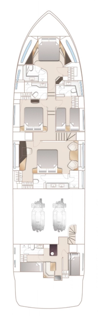 Yacht hire Alimos cheap Princess Y85