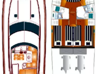 Luxury Yacht hire in Sukošan - Bénéteau Antares 13.80