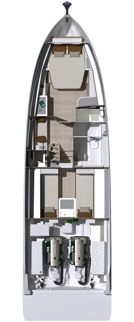 Yacht charter Sukošan - Fiart Fiart Seawalker 43 on SamBoat