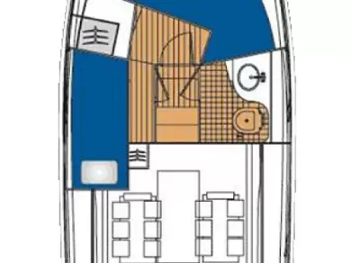 Motorboat hire in Sukošan - Sas Vektor Vektor 950