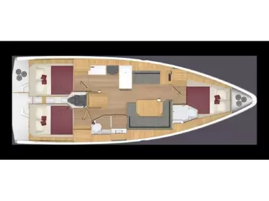 Sailboat hire in Zadar - Bavaria Bavaria C38