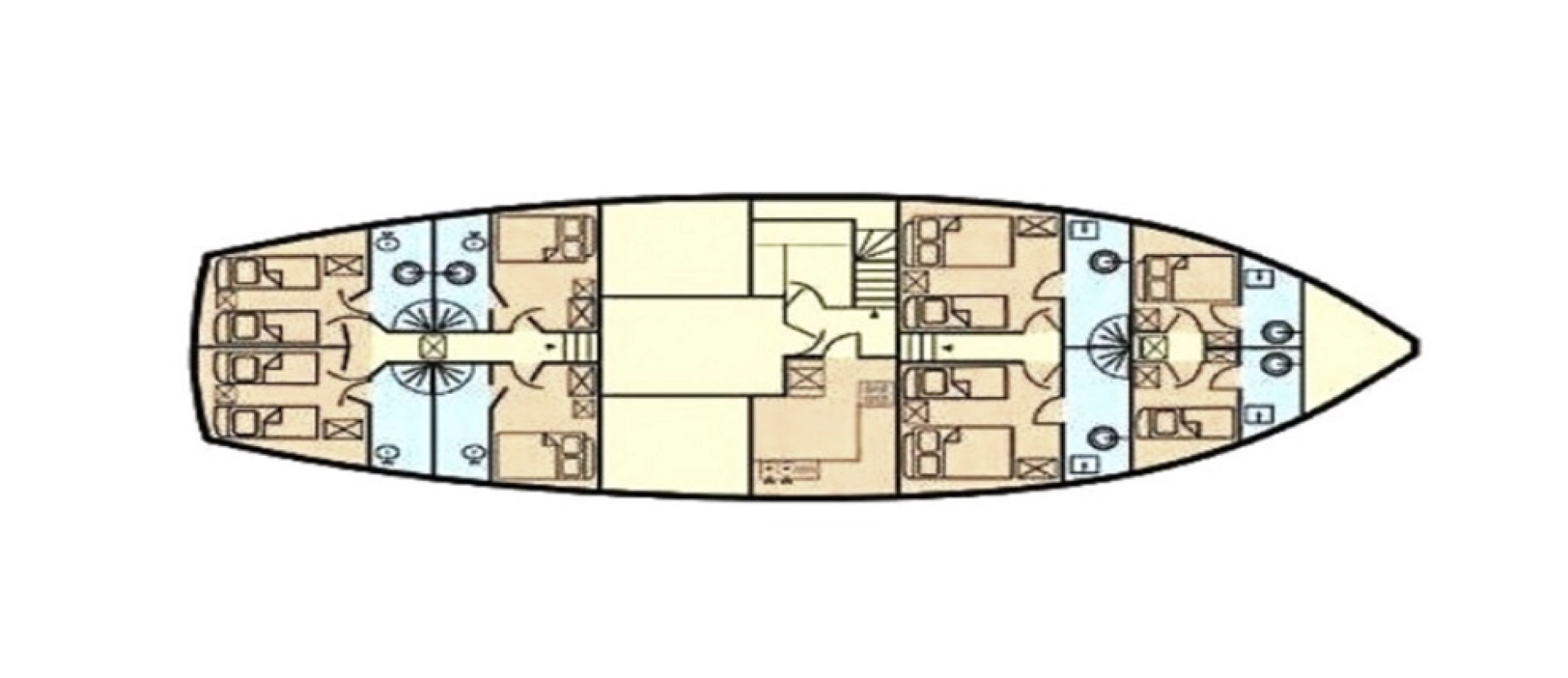 Hire a Yener-Yachts Queen of Adriatic Kaštel Gomilica