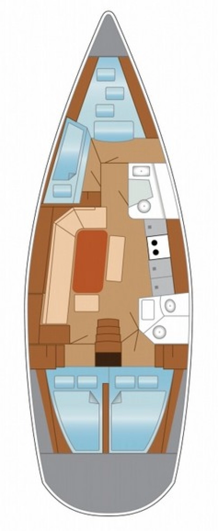 Hire Sailboat Cobra Yachts with a boat licence