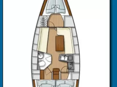 Hire Sailboat with or without skipper Hanse Anzio